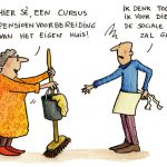 cartoon pensioen