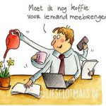 burn-out illustratie