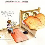 cartoon laaggeletterd