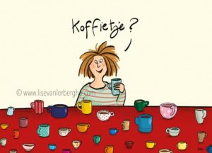 koffietje postkaart