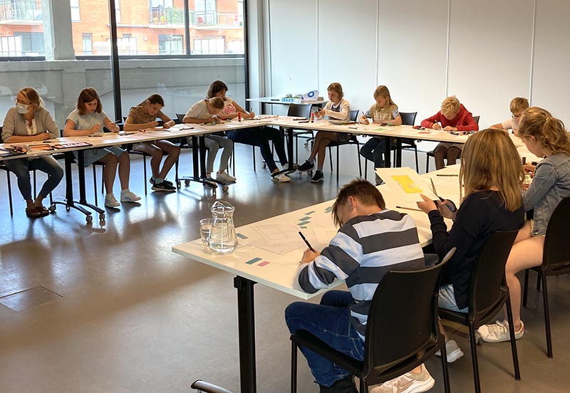 workshop tekenen voor kinderen