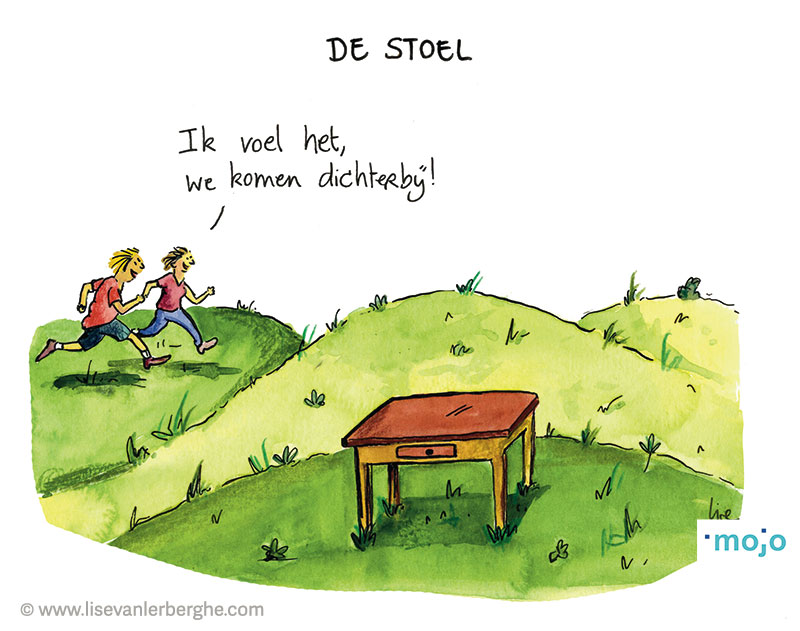 cartoon de stoel