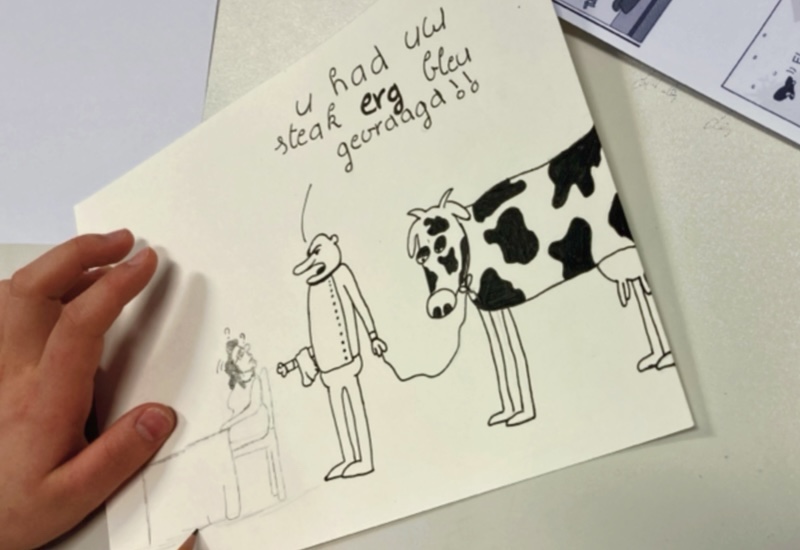 Workshop cartoon leren tekenen